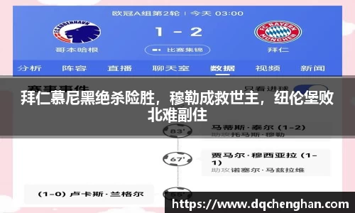 拜仁慕尼黑绝杀险胜，穆勒成救世主，纽伦堡败北难副住