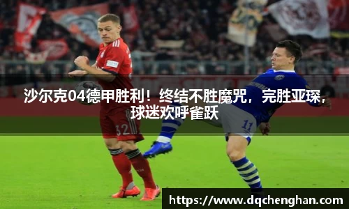 沙尔克04德甲胜利！终结不胜魔咒，完胜亚琛，球迷欢呼雀跃